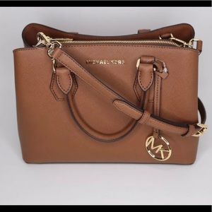 ⭐️ Michael Kors CAMILLE Luggage Medium Satchel 🌟